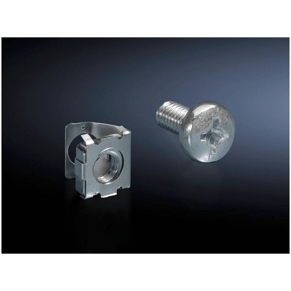 Rittal DK7000.990 Federmutter M6 mit Schraube 50 Stück