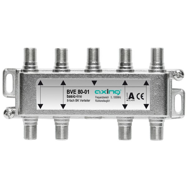 Axing BVE 80-01 8-fach Verteiler 5...1006 MHz