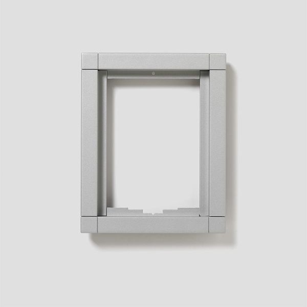 Siedle KR611-1/1-0SM Kombirahmen Silber-Metallic 200016830-01