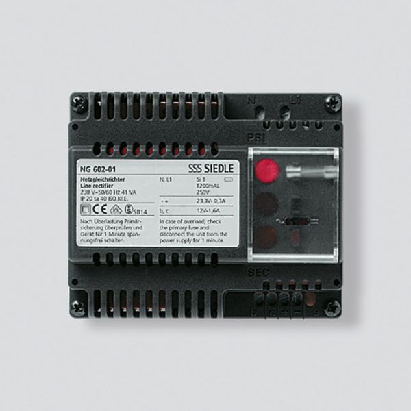 Siedle NG602-01DE Netzgerät Schwarz 200033585-00