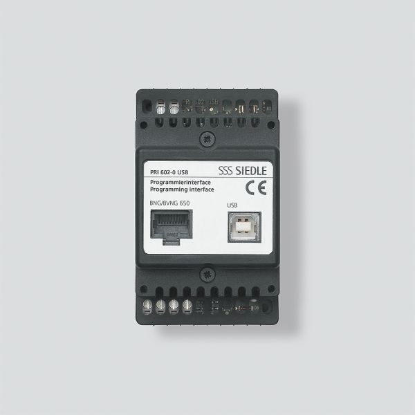 Siedle PRI602-01USB Programmierinterface USB Schwarz 200036940-00