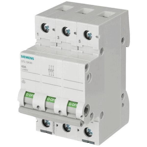 Siemens 5TL1363-0 Ausschalter 63A 3-polig