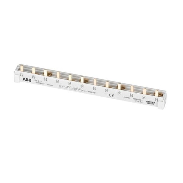 ABB PS4/12 Phasenschiene 4Ph.,12Pins,10qmm 2CDL240101R1012