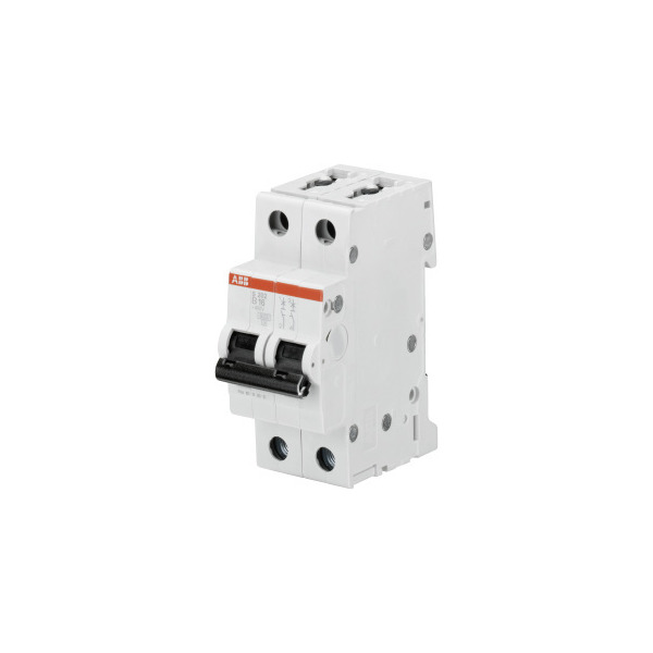 ABB S202-B16 Sicherungsautomat B-Char. 6 kA 16 A 2P 2CDS252001R0165