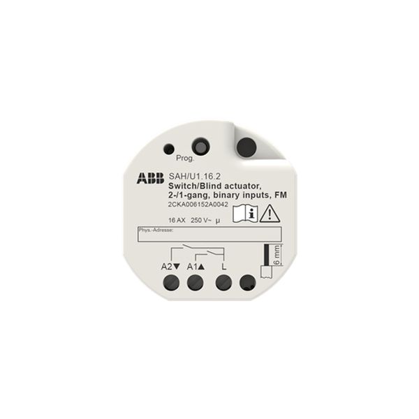 ABB SAH/U2.16.2 Schalt-/Jalousieaktor 2-fach/1-fach 2CKA006152A0042