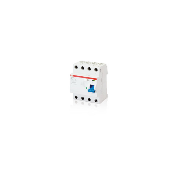 ABB F204 B-40/0,5 F204B-40/0,5 FI-Schutzschalter Typ B 4P,40A,500mA,kurzzeitverz.,3kA,4TE 2CSF204592R4400