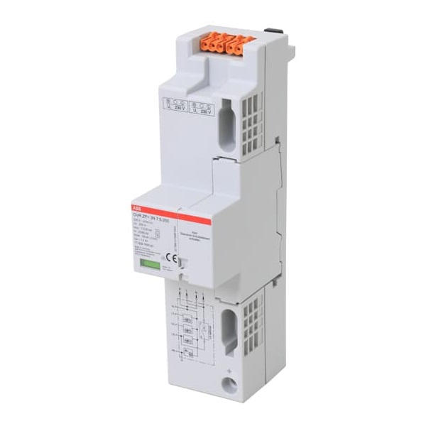 ABB OVR ZP+ 3N 7.5-255 Kombi-Ableiter 4p TT/TNS 7.5/30kA 2CTB815799R1600