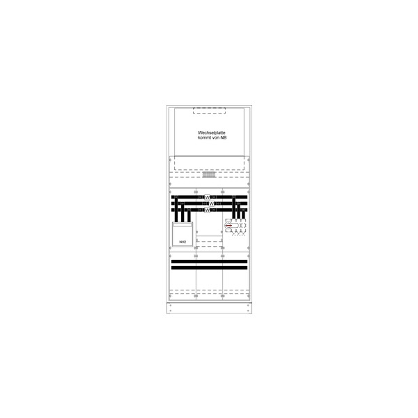 Striebel & John KS4241 Mess- und Wandlerschrank TwinLine Aufputz 2CPX032902R9999