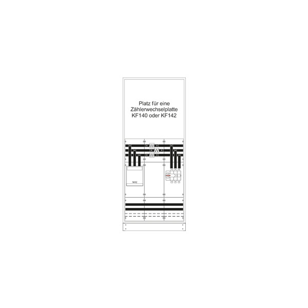 Striebel & John KS4228 Mess- und Wandlerschrank TwinLine Aufputz 2CPX032951R9999