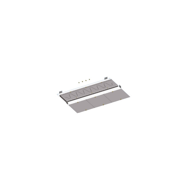 Striebel & John RB38S Bodenblech mit Sinusflansch 3-feld breit Tiefe 800 mm 2CPX045817R9999
