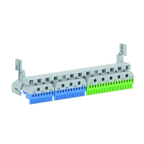 Striebel & John ZK221 Quick-Steckklemmenset für Kleinverteiler Zubehör 2CPX052457R9999