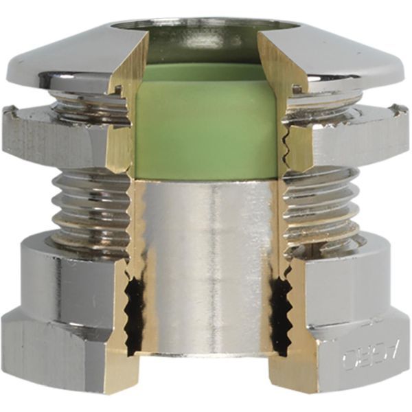 Kaiser 1040.20.96.70.080 Kabelver. Progress ultraFLAT A2 M20x1.5 Kabel Ø 6.0-8.0 mm Dichtung FPM grün 25 Stück