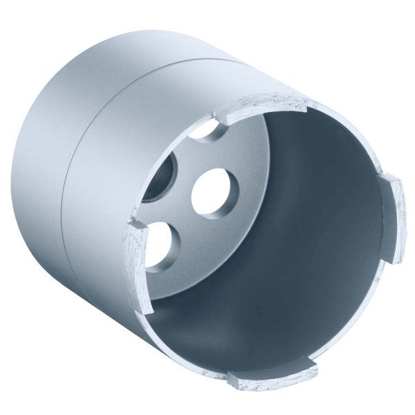 Kaiser 1088-02 Werkzeug Diamant-Schleifkrone Ø 82mm für Staubabsaugung Gewinde M18x1,5 Arbeitstiefe max. 70mm