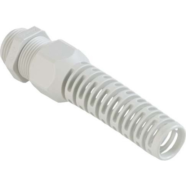 Kaiser 1576.N0375.08 Kabelverschraubung Syntec KST NPT 3/8'' Grau Kabel Ø 3.0-8.0mm (UL 8.0-8.0mm) mit Knickschutz 50 Stück