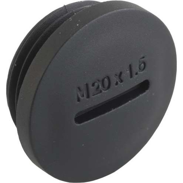 Kaiser 8845.40 Verschlussschraube Kst. M40x1.5 Schwarz RAL 9005