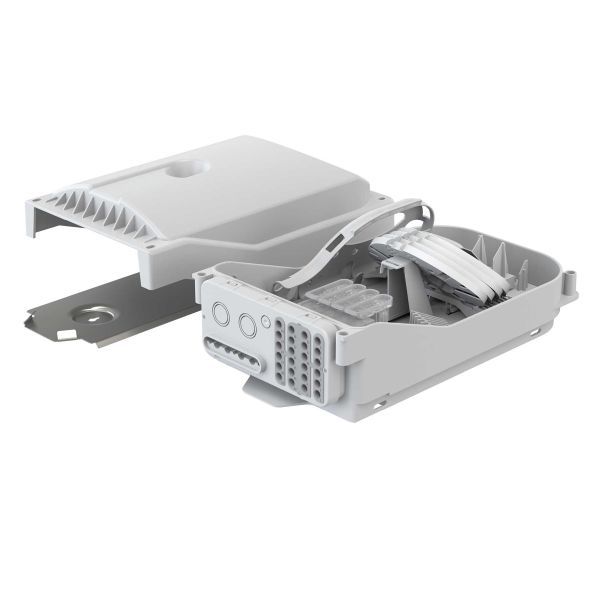 Kaiser AT29391 Connectivity Gebäudeverteiler Gf-GV 48 Fasern HS 24 Ausgänge Loop IP65 8 mm