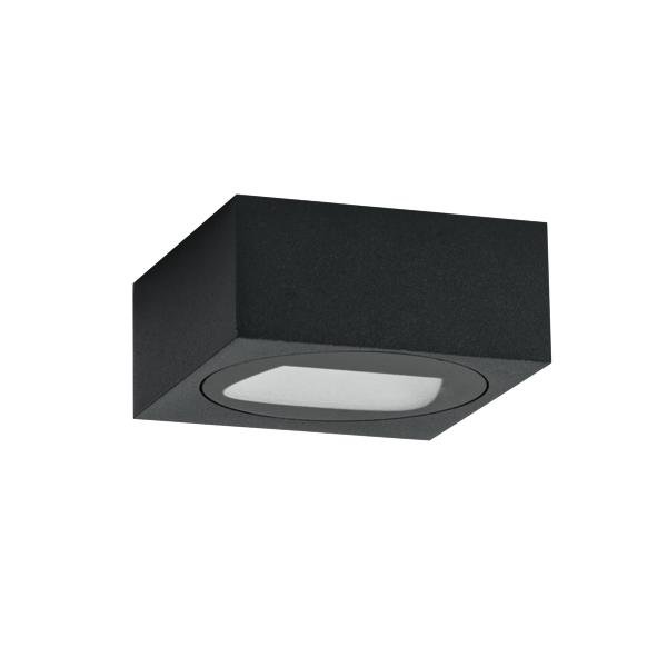 Brumberg 10120103 LED-Wandanbauleuchte 5W LED-Leistung: 3,5W 230V AC 50 Hz IP65 strukturg