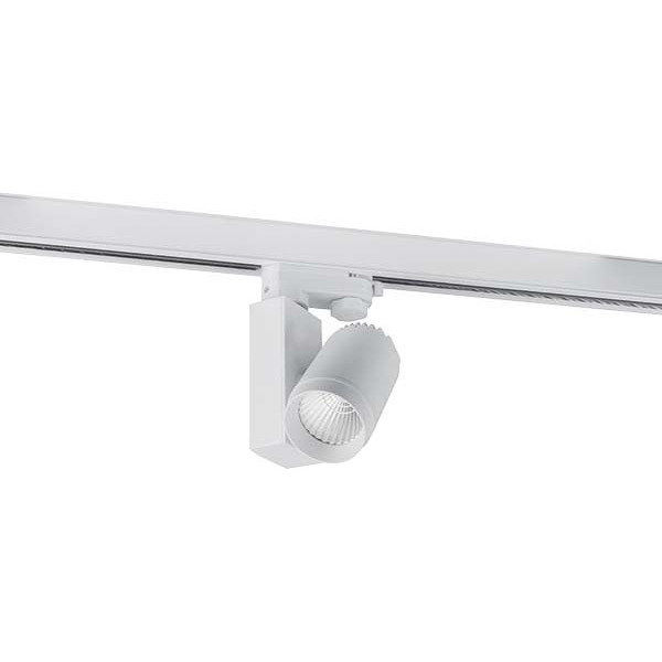 Brumberg 12013083 LED-Schienenstrahler 230V AC 50 Hz 12W 38° 3000K rund schwarz schaltb