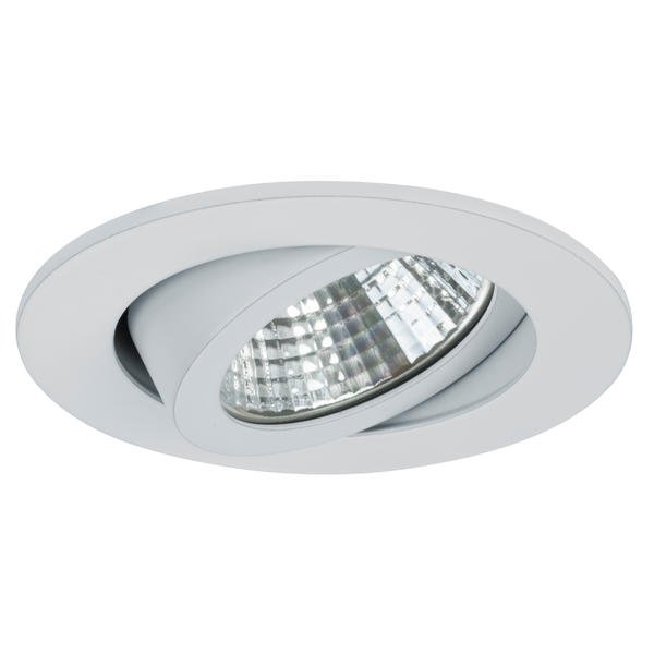 Brumberg 12361074 LED-Einbaustrahler 350 mA 7W 38° 4000K rund schwenkbar weiss IP20