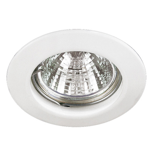 Brumberg 2117.07 Einbaudownlight GX5,3/ max. 50W rund starr weiss IP20
