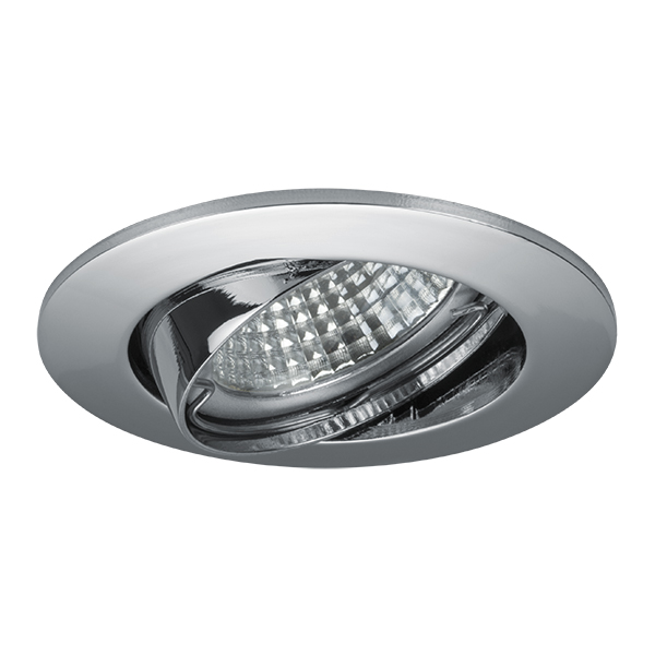 Brumberg 2169.02 Einbaustrahler GX5,3/ max. 50W rund schwenkbar chrom IP20