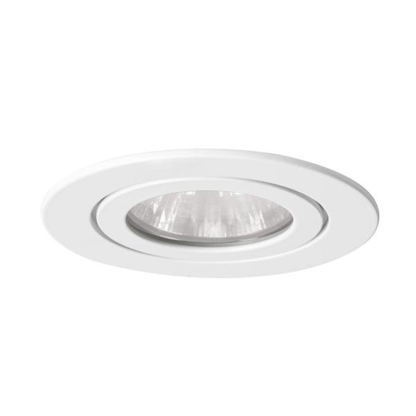 Brumberg 26004070 Einbaudownlight GX5,3/ max. 35W rund starr weiss Material Edelstahl V4A,