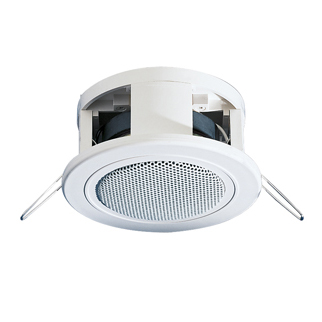 Brumberg 3092.07 Einbaulautsprecher 6/8W 8 Ohm rund weiss ohne Übertrager