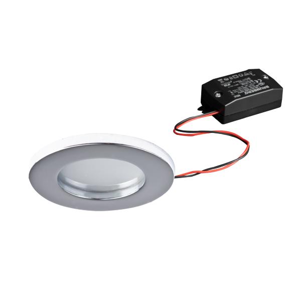 Brumberg 38149023 LED-Einbaudownlight 230V AC 50 Hz 6W 38° 3000K rund starr chrom scha