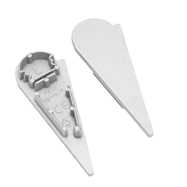 Brumberg 53080070 Endkappen-Set zu LED-Wandanbauprofil 53754070 weiss