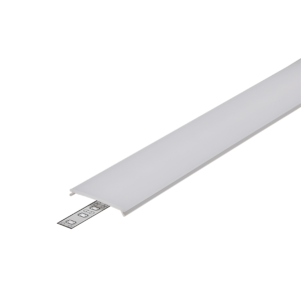Brumberg 53404070 Kunststoff-Abdeckung opal L x B x H: 2000 x 30,3 x 4,3mm Transmissionsgrad: