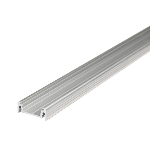 Brumberg 53901260 LED-Anbauprofilset alu eloxiert mit 2 Endkappen 2 Haltern und einer Abdeckun
