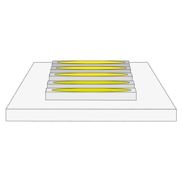 Brumberg 88203038 LED-Flexplatine IP00 5 Meter 14,4 W/m 24V DC 3850K CRI > 75 Fleisch (mar