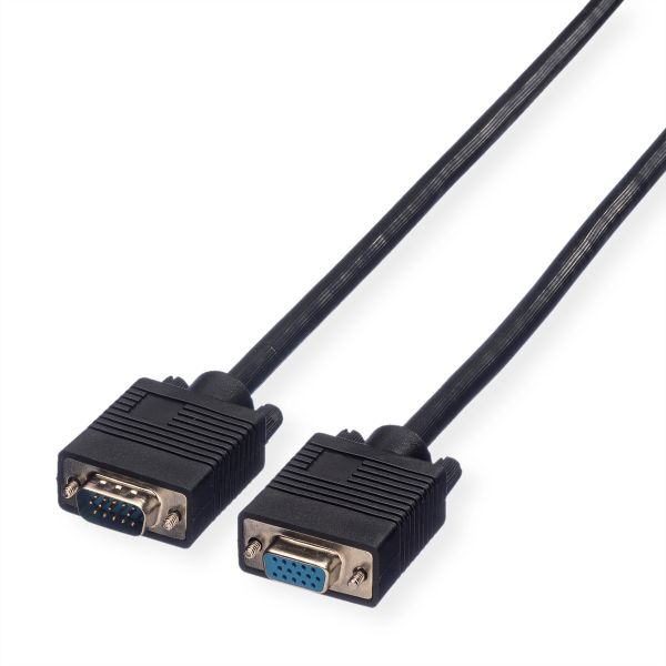 roline 11.04.5320 VGA-Kabel HD15 Stecker/Buchse 20 Meter