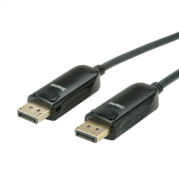 roline 14.01.3490 DisplayPort v1.4 Kabel (AOC) Stecker/Stecker 30 Meter