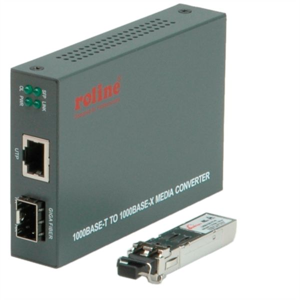 roline 21.13.1069 Gigabit Konverter RJ-45/LC (inkl. mini-GBIC)
