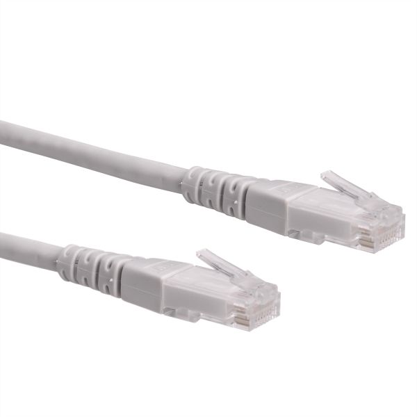 roline 21.15.0935 Patchkabel Kat.6 (Class E) UTP grau 5 Meter