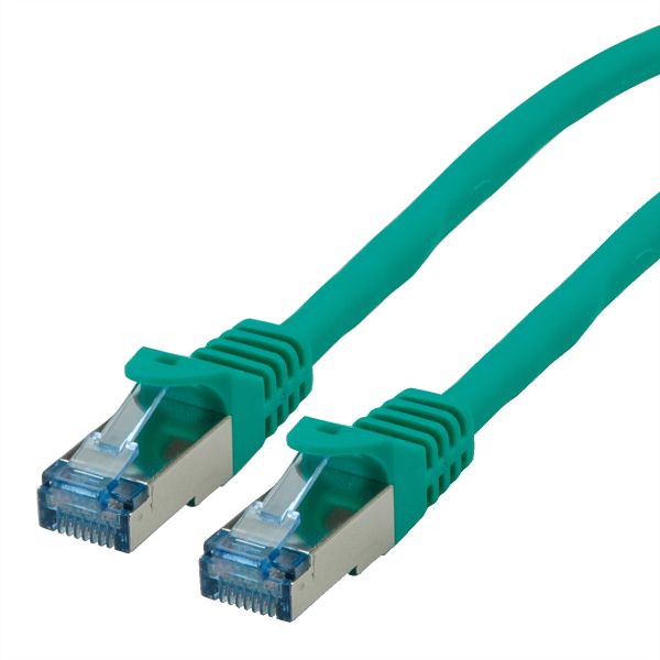 roline 21.15.2835 Patchkabel Kat.6A S/FTP (PiMF) Component Level LSOH grün 5 Meter