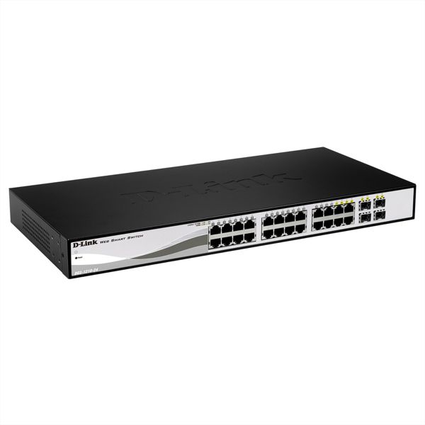 D-Link DGS-1210-24/E DGS-1210-24 24-Port Web Smart Gigabit Switch