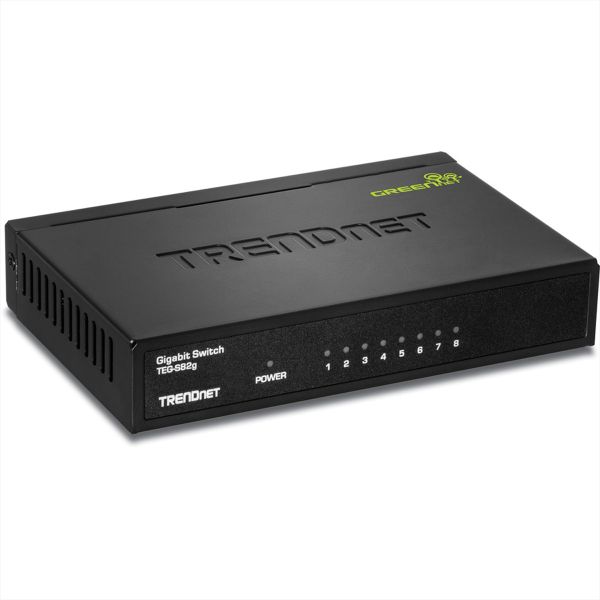 TRENDnet TEG-S82g TRENDnet 8-Port Gigabit GREENnet Switch