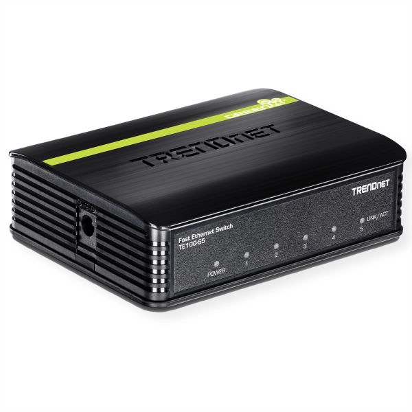 TRENDnet TE100-S5 TRENDnet 5-Port 10/100Mbps Switch