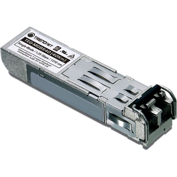 TRENDnet TEG-MGBS40 TRENDnet Mini-GBIC Single-Mode LC Module (40KM)