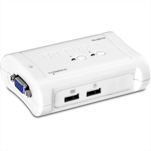TRENDnet TK-207K TRENDnet KVM Switch 2-Port USB Kit