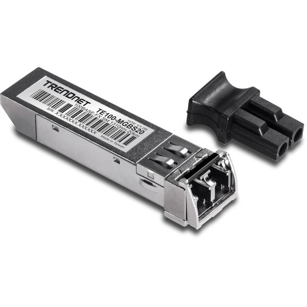 TRENDnet TE100-MGBS20 TRENDnet Mini-GBIC Module Single-Mode 100-Base-LX LC (20KM)