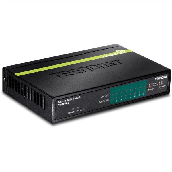TRENDnet TPE-TG82g TRENDnet 8 Port Switch