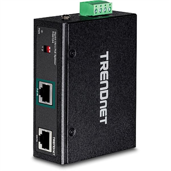 TRENDnet TI-SG104 TRENDnet Industrieller Gigabit UPoE Splitter