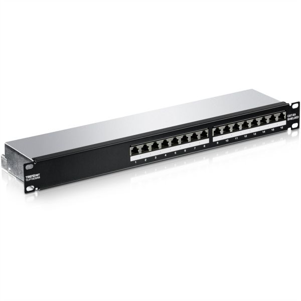 TRENDnet TC-P16C6AS TRENDnet Patch Panel 16-Port Cat6a geschirmt