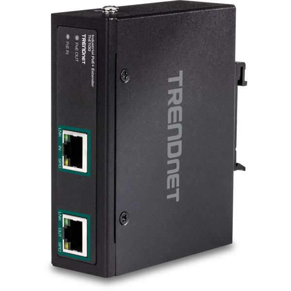 TRENDnet TI-E100 TRENDnet Industrial Gigabit PoE+ Extender