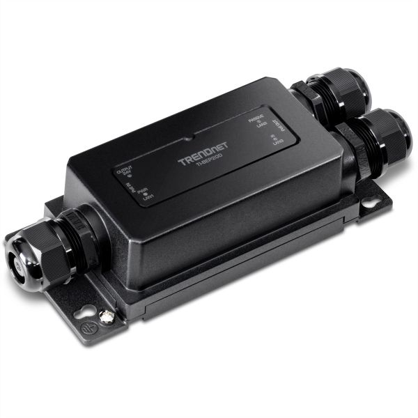 TRENDnet TI-BEP200 TRENDnet Outdoor PoE+ Extender 2-Port Industrial Gigabit Aktiv/Passiv