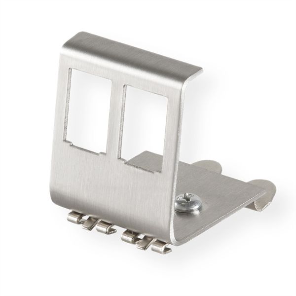 Value 21.99.3009 Hutschienen-Adapter unbestückt für 2 Keystones