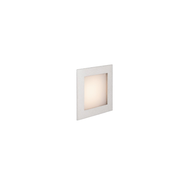 SLV 1000577 FRAME BASIC, LED Indoor Wandeinbauleuchte, grau, 2700 K
